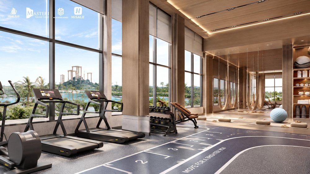 Phối cảnh phòng tập gym