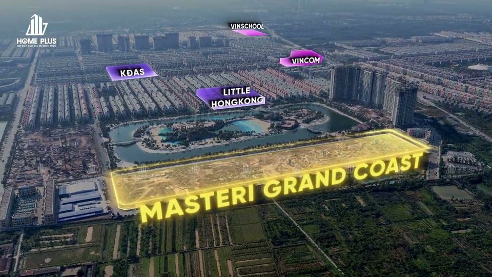 Khám phá góc quay 360° vị trí Masteri Grand Coast